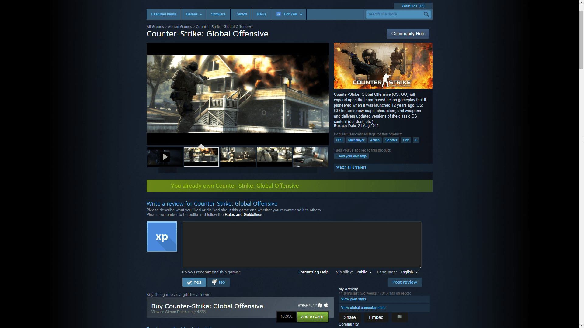 Steam Store pages now required to use real in-game screenshots